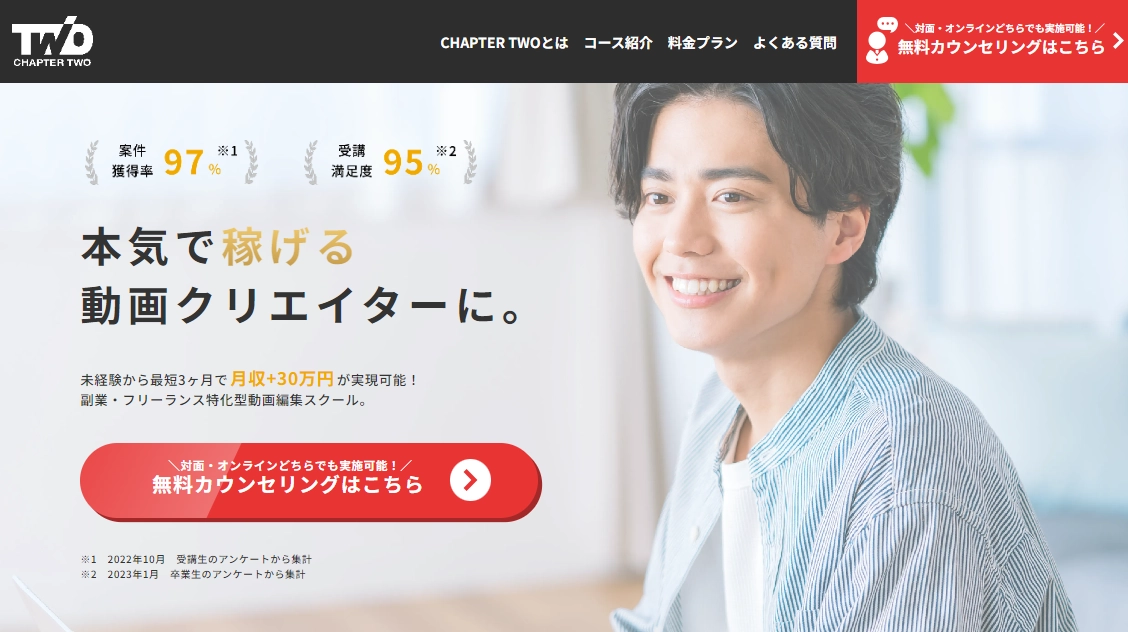 ChapterTwo 本気で稼げる動画クリエイターに